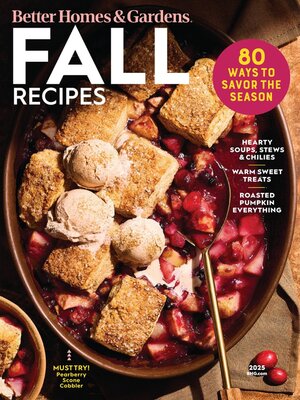 Better Homes & Gardens Fall Recipes - Magazine